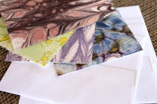 Marbled Note Cards K/ product detail