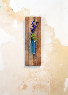 Small Lath Board Wall Vase / Main Image
