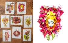 New Orleans Bouquet Postcard series of 8 at 5x7 / Main Image
