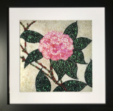 Pink Camellia ~ Metallic Lustre Fine Art Print / Main Image