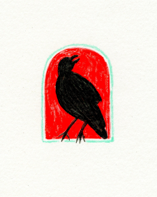 Crow (detail)