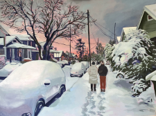 Snow in New Orleans 2025 / Main Image