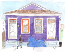 Purple House Stroll / Main Image
